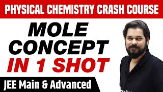 Mole Concept in 1 Shot  Every Concepts Tricks amp PYQs Covered  JEE Main amp Advanced [upl. by Hilario]