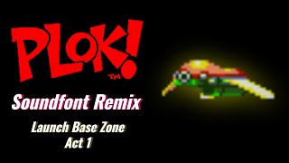 Launch Base Zone Act 1 Remix  Sonic the Hedgehog 3 Plok Style [upl. by Portwin]