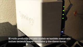 Synology DS212j servidor NAS orientado al hogar y la pequeña empresa [upl. by Essirahc]