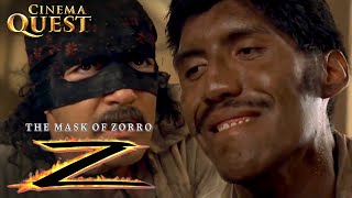 The Mask Of Zorro  Has Alejandro Met His Match  Cinema Quest [upl. by Arlana]