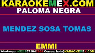 karaoke jenni rivera  paloma negra [upl. by Stannfield840]