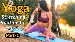 Tone Your Legs with THIS 10 Minute Flexibility Workout  Stretching Routine for Long Legs [upl. by Atsirtal]