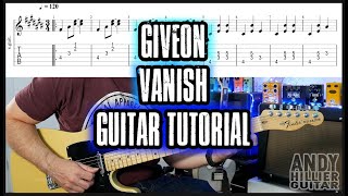 Giveon  VANISH Guitar Tutorial [upl. by Yruy]