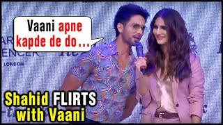 Shahid Kapoor Wants To Take Vaani Kapoor CLOTHES  Marks amp Spencers Fashion Show 2019 [upl. by Reina]