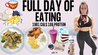 FULL DAY OF EATING 1900 CALORIES  NICOLE BURGESS ANABOLIC [upl. by Leibarg]