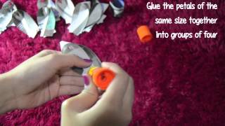 DIY Recycled Gift Bow [upl. by Saisoj261]