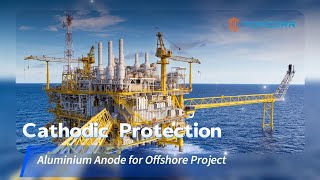 Cathodic Protection  Aluminum Anodes for Offshore Project  TOPCORR [upl. by Rambort]