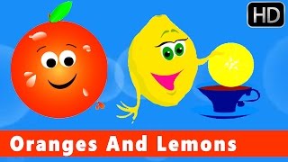 Oranges And Lemons  Nursery Rhymes For Kids [upl. by Nylinnej]