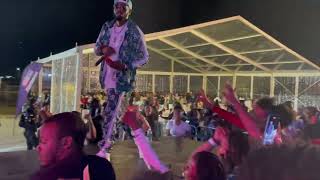 Takura Haarore live perfomance at Joeboy concert in Harare 2022 [upl. by Ellevart958]