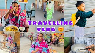 Travelling Vlog 😍 Travel by Train  Daily routine vlogs  Vlogs with Rani dailyvideoblog vlog [upl. by Aikel969]