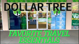 Dollar Tree Favorite Travel Essentials ✈️🌎🧳 [upl. by Joe305]