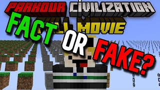 Parkour Pros React to quotMinecraft but I survive in PARKOUR CIVILIZATION FULL MOVIEquot [upl. by Noland]