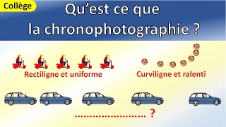 Chronophotographie et type de mouvement  Physique  Collège [upl. by Newby]