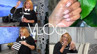 VLOG NEW YSL BAG  SEPHORA GIFTS OR ALL HAUL PART 1  HAUL BEAUTY SUPPLY STORE RUN  NEW NAILS [upl. by Oz]