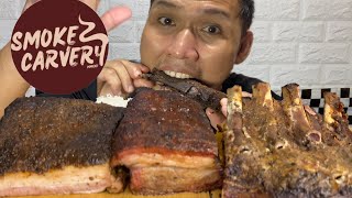 Smoke Pork Belly Beef Belly amp Pork Ribs by Smoke Carvery [upl. by Itida]