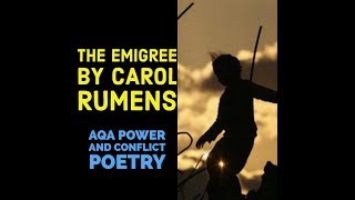 Analysing The Emigree by Carol Rumens [upl. by Mazur249]