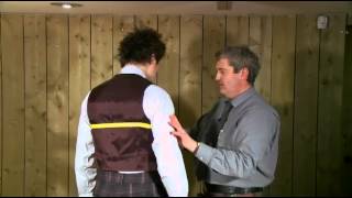 How to Measure a Waistcoat  Made to Measure Sizes Correctly and Accurately  Houston Kiltmakers [upl. by Iliam250]