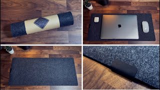 Grovemade Premium Desk Pad  Unboxing First Impressions amp Review [upl. by Nonnerb]