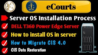 OS installation Process in Dell T360 PowerEdge Tower Server ll CIS Migration amp Data restorationSQL [upl. by Koeninger52]