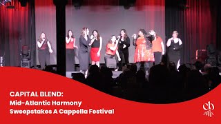 Capital Blends Winning Set at the MidAtlantic Harmony Sweepstakes A Cappella Festival [upl. by Nileve]