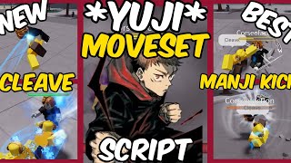 NEW🟥💪Roblox tsb script  Yuji moveset  Cleave manji kick Divergent combo  Custom VFX works🔴 [upl. by Ymmas]