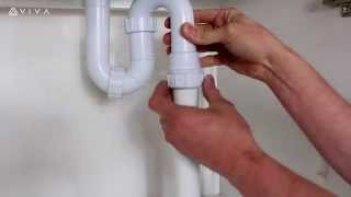 How To fix a leaking BASIN WASTE  No Leaks GUARANTEED [upl. by Anaiek388]