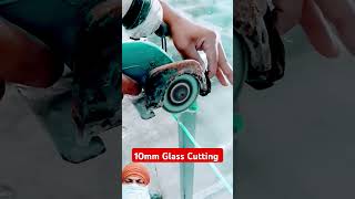 10mm Glass Cutting glasscutting shorts trending glass [upl. by Paresh935]