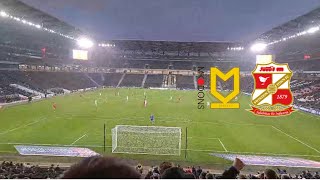 MK DONS 31 SWINDON TOWN MATCH DAYVLOG [upl. by Digirb32]