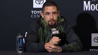 UFC 271 Robert Whittaker PostFight Press Conference [upl. by Tillion]