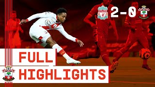 HIGHLIGHTS Liverpool 20 Southampton  Premier League [upl. by Surtimed]