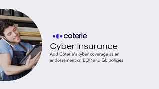 Coterie Insurance now offers Cyber Insurance for small businesses [upl. by Anifesoj707]