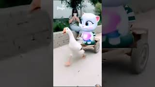 Cute cat talkingtom cartoon funny talkingcat shortsviral viralshort youtubeshorts trending [upl. by Kilk638]