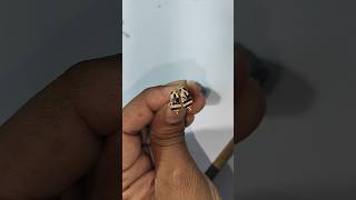 Gold j butti kating hand machine goldmaking ring golddesig jewellery goldjewellerymaking [upl. by Essilem426]