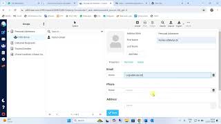 How to create email group in round cube  send email to group members [upl. by Ahtela]