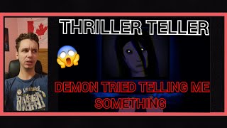 THAT IS TERRIFYING TO GO THROUGH Reacting To My Sleep Paralysis Demon Thriller Teller [upl. by Mcevoy335]