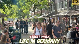 The Lively Life in Germany at Schlachte  Saturday in Bremen  4K Street Walk [upl. by Spear]