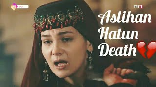 Aslihan Hatun Saves Ertugrul Bey😳  Karaça Hatun Attacks Ertugrul Bey  Karaça Hatun Death [upl. by Teuton]