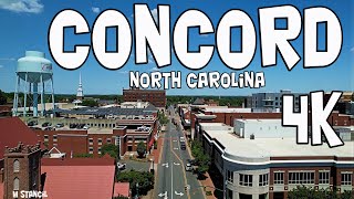 Concord NC 4K DJI Mavic Air 2S Drone Footage Welcome to Racing Country Charlotte Largest Suburb [upl. by Llehcam]