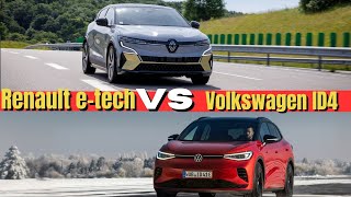 Volkswagen ID 4 GTX AWD 2024 VS Renault E Tech Scenic Grand 2024 [upl. by Conlan]