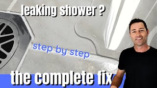 How to fix a tile shower leak without removing tiles  Inspire DIY Kent Thomas [upl. by Sonny598]