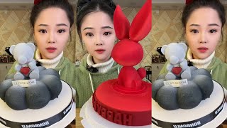 CHINESE MUKBANG SWEET FOOD CAKEXiao Yu Mukbang Bingxin666 Mukbang EATING SHOW [upl. by Johnathan206]