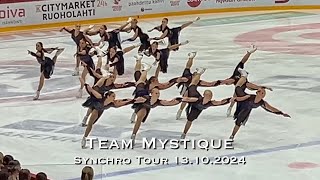 Team Mystique Short Program 202425 Synchro Tour 13102024  Synchronized skating [upl. by Eniretac518]