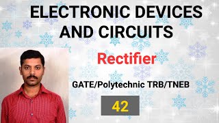 Rectifier in Tamil [upl. by Giles]