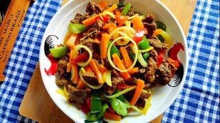 Daging Goreng Kunyit [upl. by Gersham]