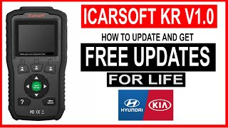 How To Update iCarsoft KR V10 for FREE amp Get FREE LIFETIME UPDATES [upl. by Holbrook]