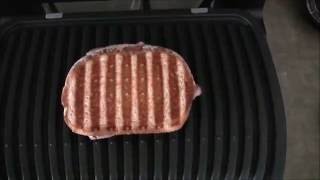 Tfal OptiGrill Makes A Gilled Ham amp Cheese [upl. by Annawad]