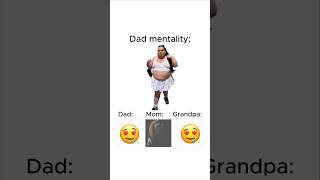 Dads mentality 😭 meme funny comedy dad mentality shorts emotiguy [upl. by Jamima]