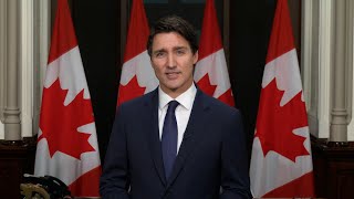 Message du premier ministre Trudeau pour souligner le début de Hanoukka [upl. by Lletnwahs]