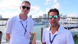 LIVIN THE YACHT LIFE IN MIAMI [upl. by Nedrob]