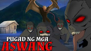 PUGAD NG MGA ASWANG Animated Aswang Story Kwentong Aswang  Tagalog Animation [upl. by Melville250]